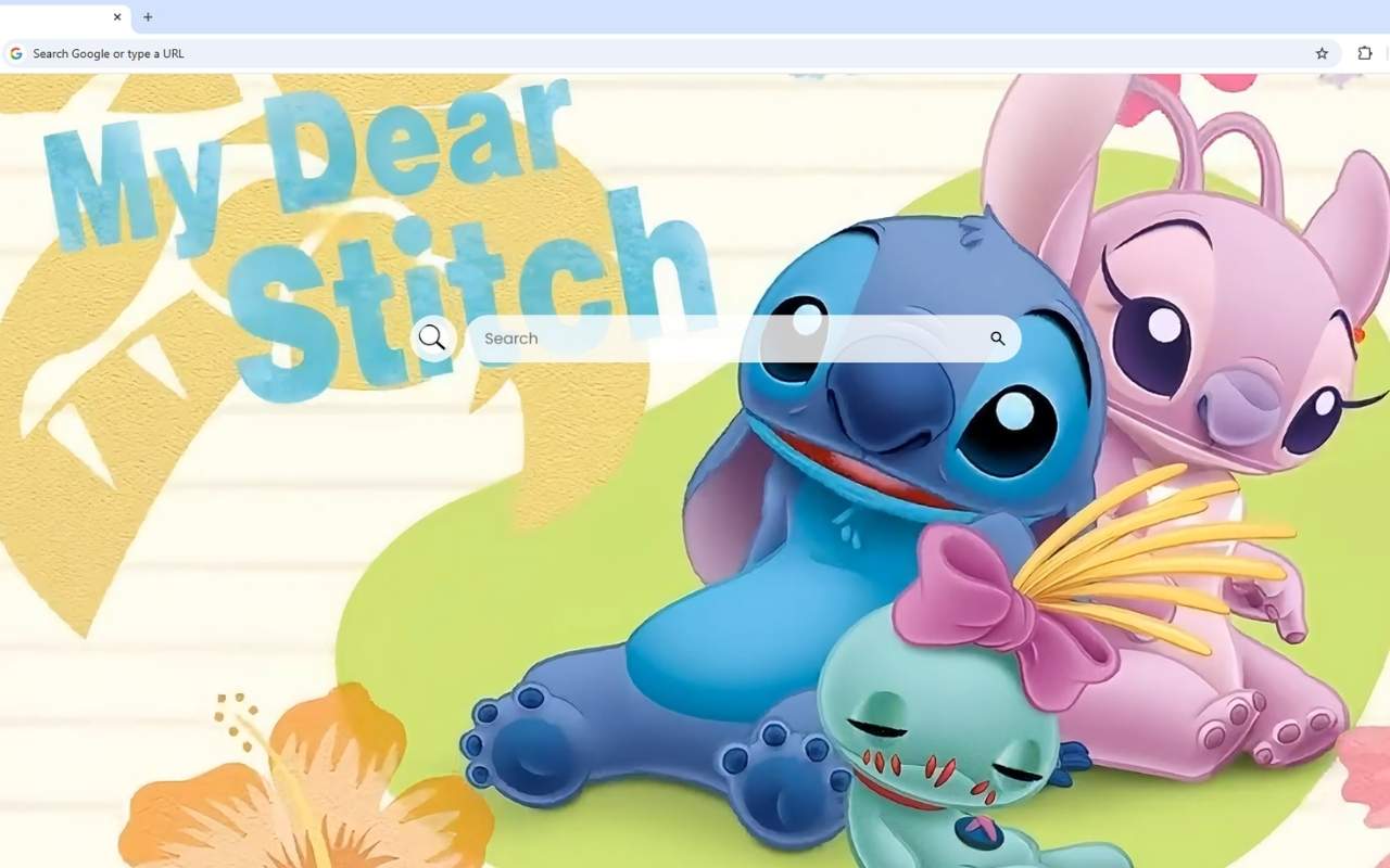 Stitch and Angel Live Wallpaper